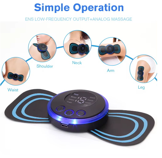 🔥Masajeador Eléctrico Inteligente🌟ELIMINA Dolores, Estrés & Espasmos