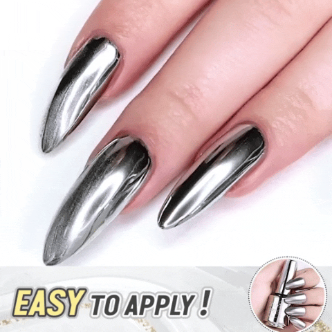 Metalizados😍Compra 1 & Lleva 2🌟Esmaltes Súper Brillo Efecto Espejos