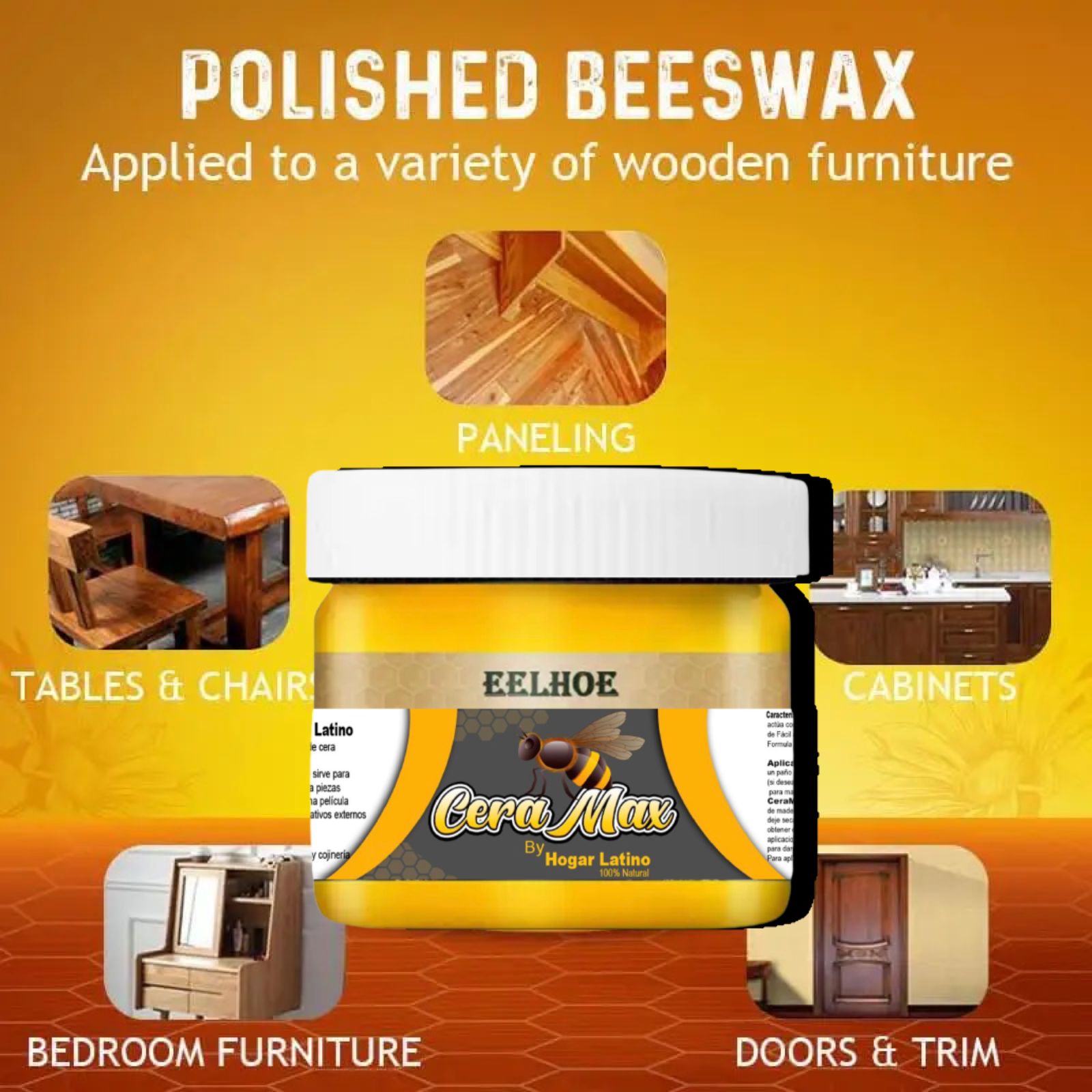 CeraMax® Restaurador | Madera - Todo Tipo Madera - Puertas - Cocinas - Armarios - Comedores Todo ® ⭐⭐⭐⭐⭐