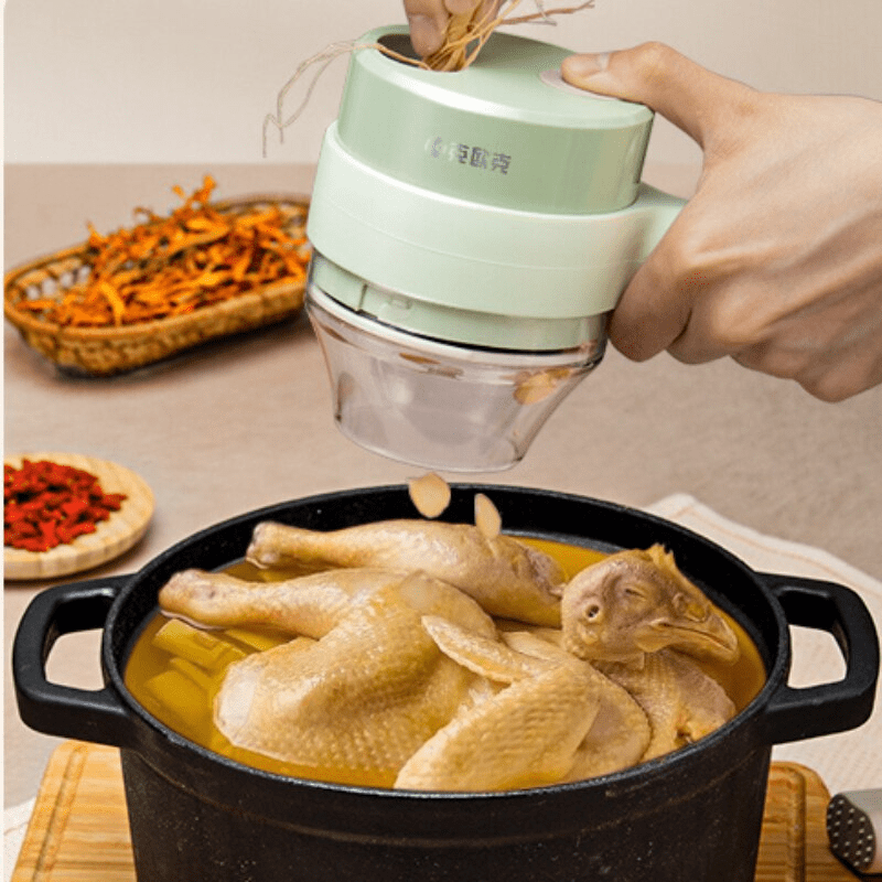 Picador AVANZADO ⭐⭐⭐⭐⭐De Frutas Y Vegetales 4 En 1 Quick🍎🧅🥕 (LIBROS ONLINE RECETAS GRATIS)