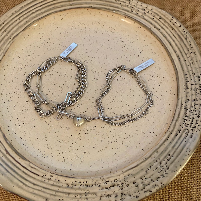 2X1 PRODUCTO EXCLUSIVO💕Brazalete Parejas Perfectas😍 PAREJAS- MEJORES AMIGOS DE VIDA (ENVÍO GRATIS 70% OFF)🎁