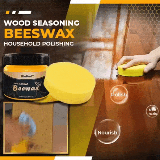 🔥🪵 ¡REVIVE, BRILLA Y PROTEGE TU MADERA Y MUEBLES EN SOLO MINUTOS CON BEEWAX! ✨🐝