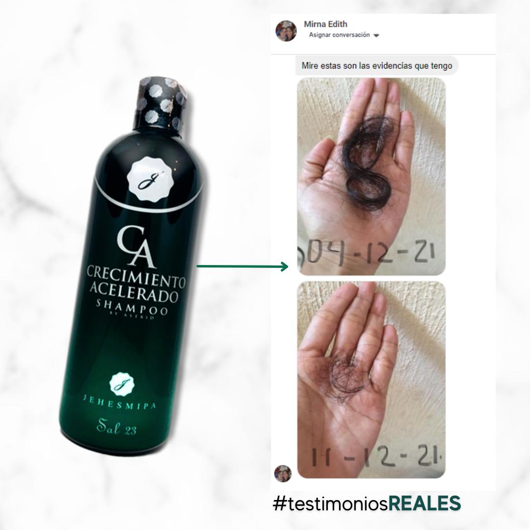 🌿 shampoo crecimiento rápido + 🎁 perfume capilar 💆‍♀️✨