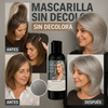 🥰Mascara Gris Plata👩‍🦳sin decolorar y hazlo desde casa al instante