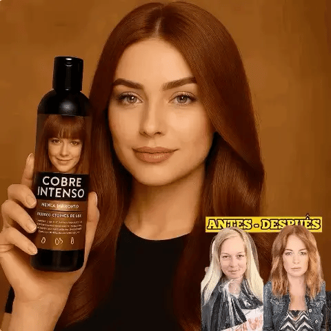 Mascara cobriza✨intenso - apliquelo para cualquier cabello🌸