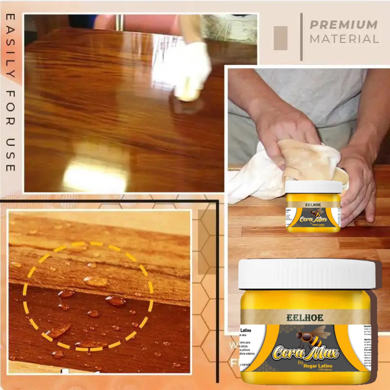 CeraMax® Restaurador | Madera - Todo Tipo Madera - Puertas - Cocinas - Armarios - Comedores Todo ® ⭐⭐⭐⭐⭐