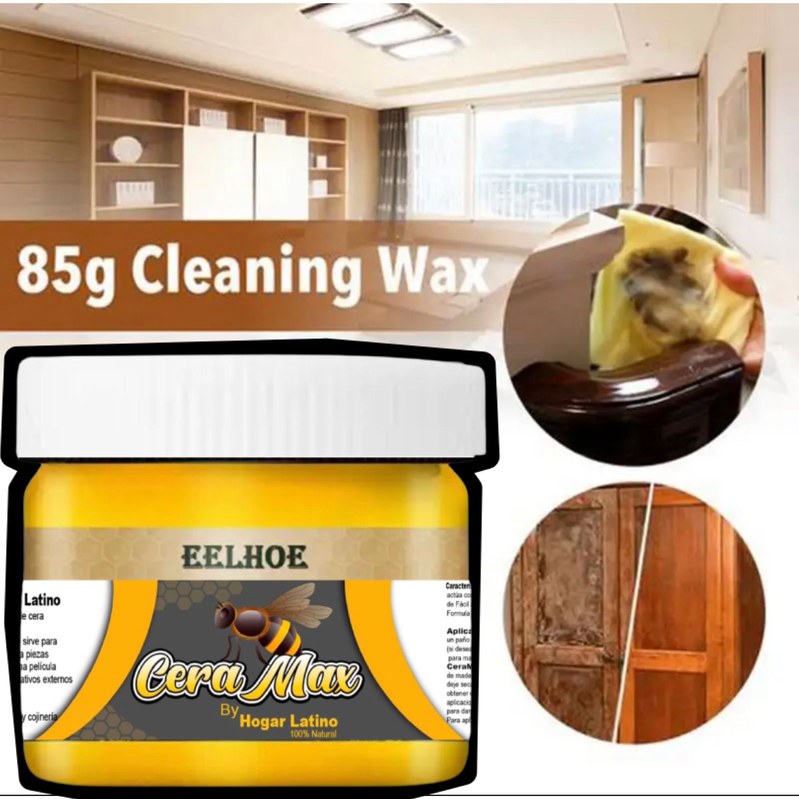 CeraMax® Restaurador | Madera - Todo Tipo Madera - Puertas - Cocinas - Armarios - Comedores Todo ® ⭐⭐⭐⭐⭐