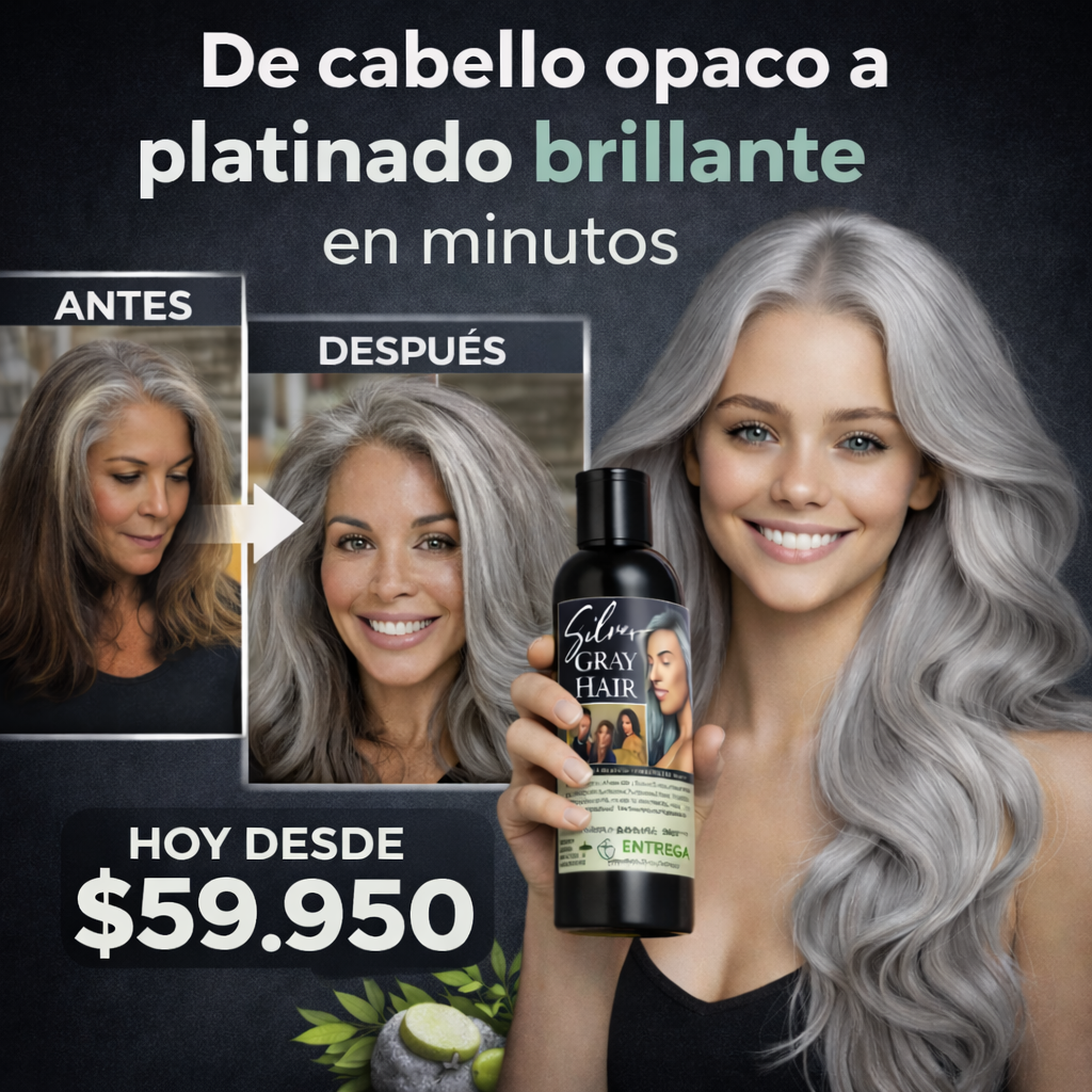 ✨Sin decolorar👩🏻‍🦳Mascarilla Platinada adaptable cualquier cabello