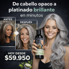 ✨Sin decolorar👩🏻‍🦳Mascarilla Platinada adaptable cualquier cabello