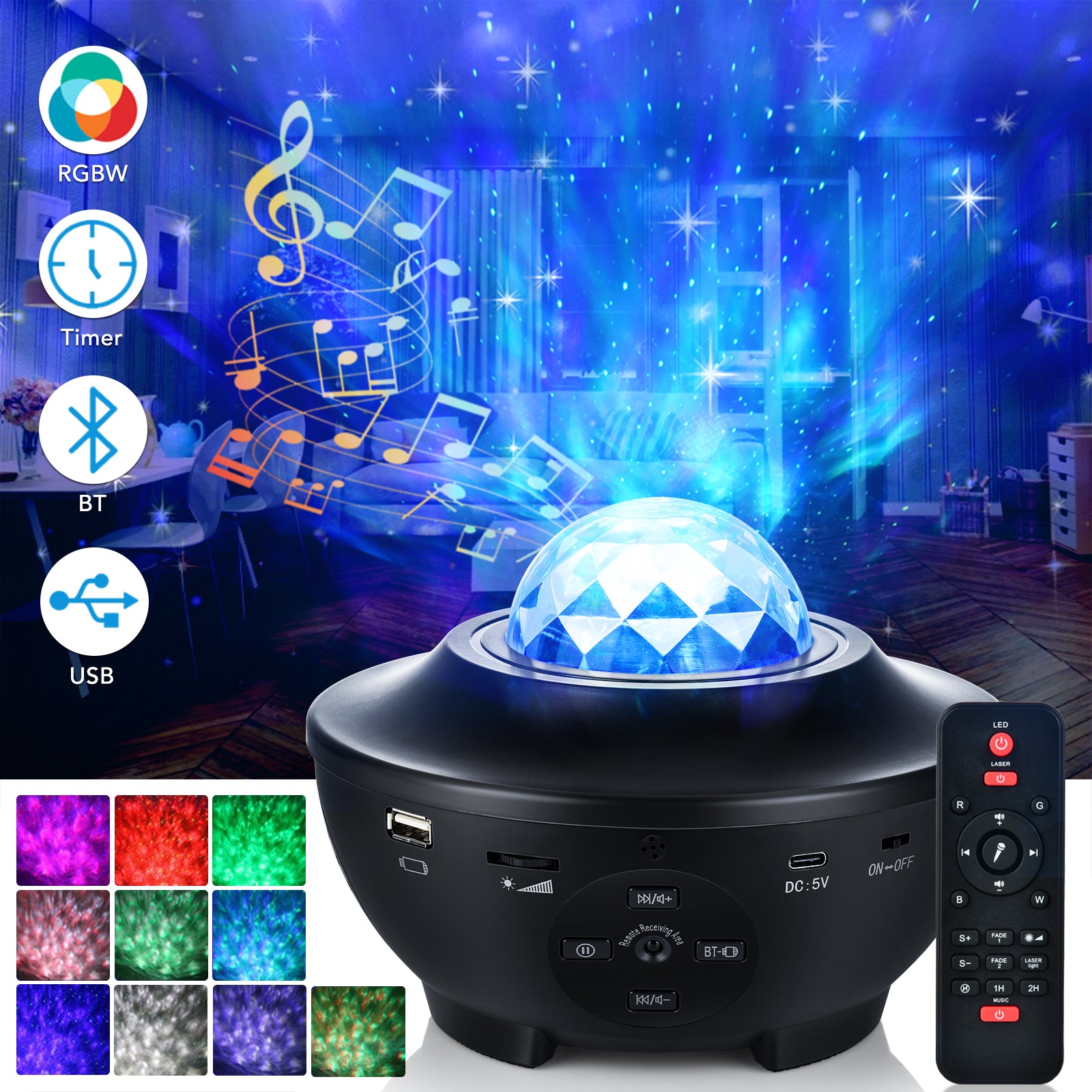 SMART GALAXY PROJECTOR+⭐⭐⭐⭐⭐