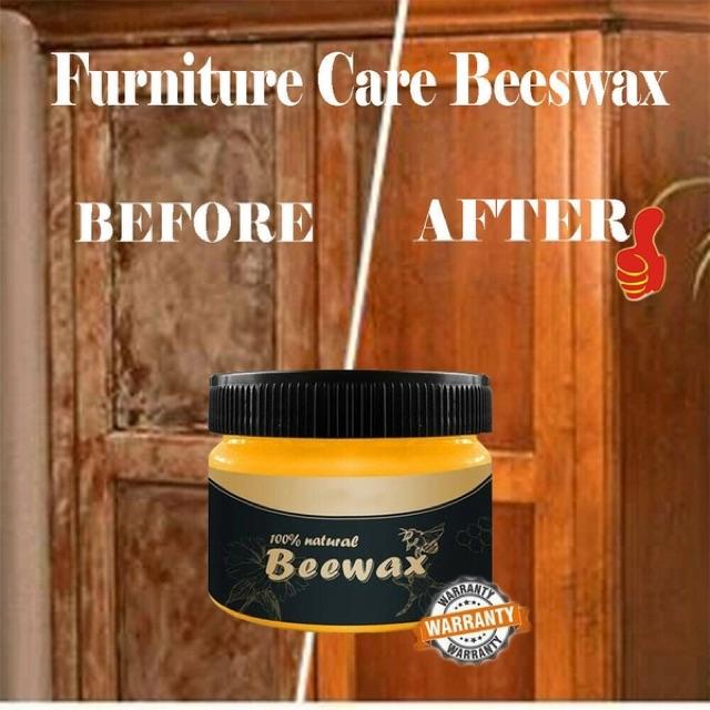 🔥🪵 ¡REVIVE, BRILLA Y PROTEGE TU MADERA Y MUEBLES EN SOLO MINUTOS CON BEEWAX! ✨🐝